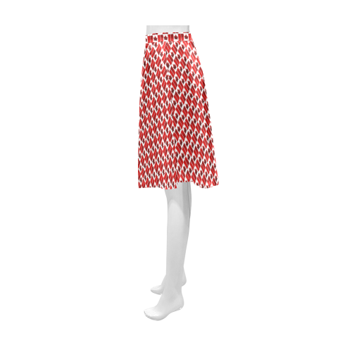 Canadian Flag Skirts Stylish Canada Skirts Athena Women's Short Skirt (Model D15)
