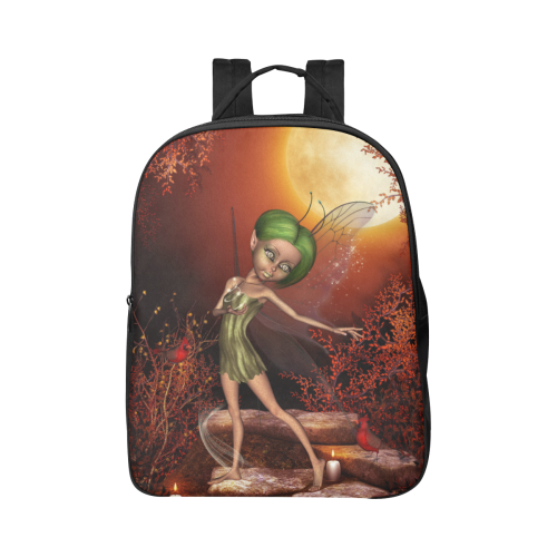 Cute little fairy Popular Fabric Backpack (Model 1683)