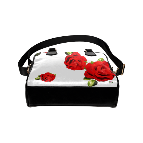 Fairlings Delight's Floral Luxury Collection- Red Rose Shoulder Handbag 53086h Shoulder Handbag (Model 1634)
