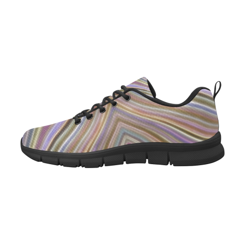 Wild Wavy X Lines 06 Women's Breathable Running Shoes (Model 055)