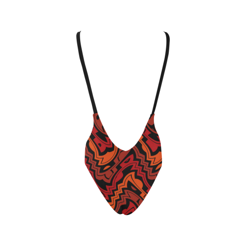 Heat Wave Sexy Low Back One-Piece Swimsuit (Model S09)