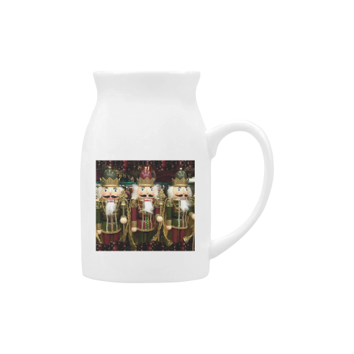 Golden Christmas Nutcrackers Milk Cup (Large) 450ml