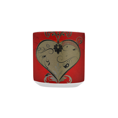Wonderful decorative heart Heart-shaped Mug(10.3OZ)