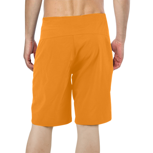 color UT orange Men's All Over Print Board Shorts (Model L16)