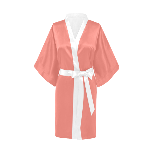 color tea rose Kimono Robe