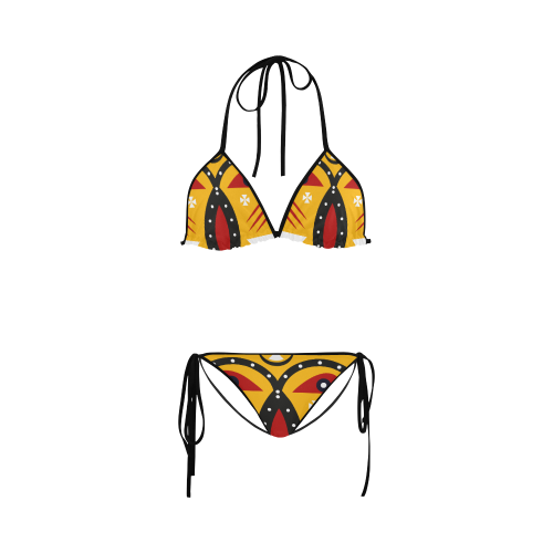 kuba tribal Custom Bikini Swimsuit