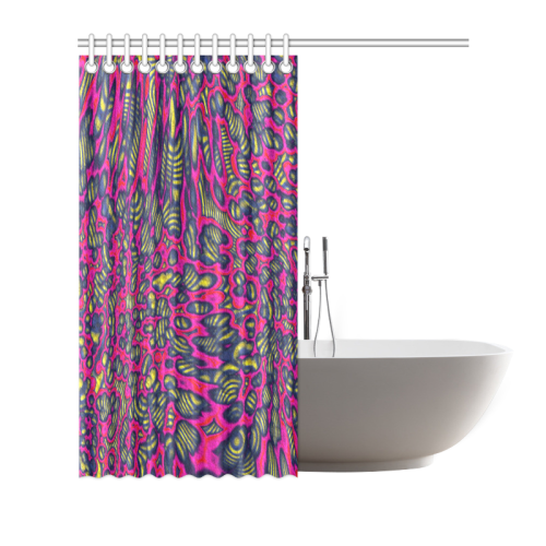 70s chic 1 Shower Curtain 66"x72"
