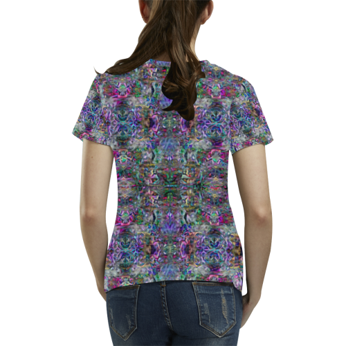 Fantastisch All Over Print T-Shirt for Women (USA Size) (Model T40)