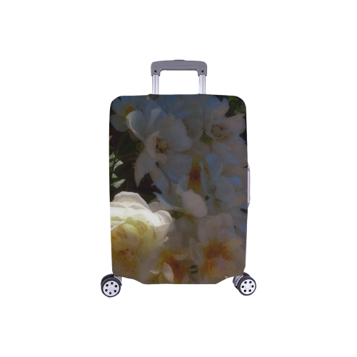 rose in morning light Luggage Cover/Small 18"-21"