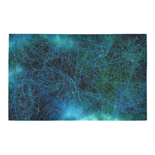 System Network Connection Bath Rug 20''x 32''