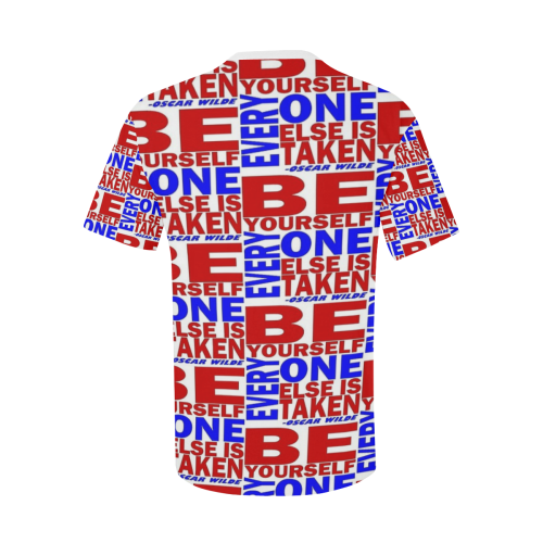 BE YOURSELF...EVERYONE ELSE IS TAKEN 2 Men's All Over Print T-Shirt with Chest Pocket (Model T56)