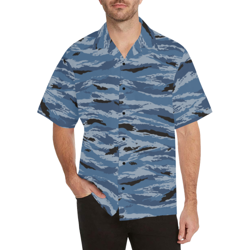 kamush police camouflage Hawaiian Shirt (Model T58)
