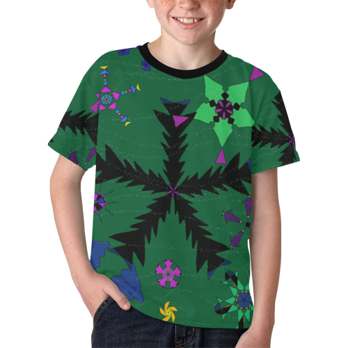 Abstract #10 S 2020 Kids' All Over Print T-shirt (Model T65)