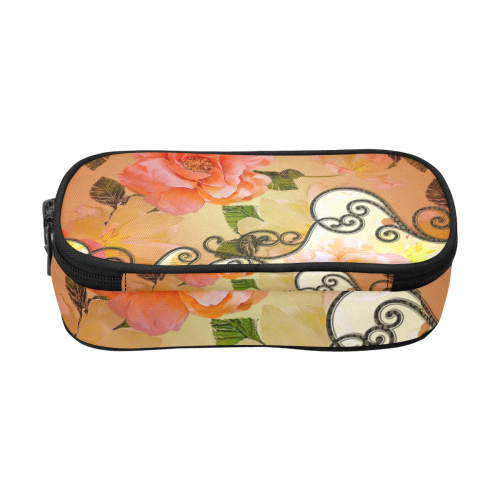 Beautiful flowers Pencil Pouch/Large (Model 1680)