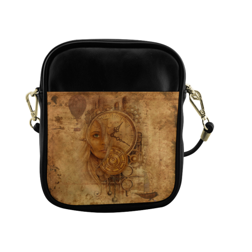 A Time Travel Of STEAMPUNK 1 Sling Bag (Model 1627)
