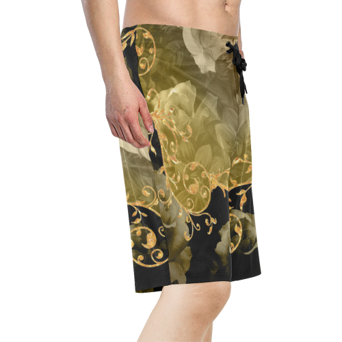 A touch of vintage Men's All Over Print Board Shorts (Model L16)