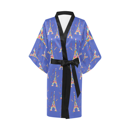Paris Nights Kimono Robe