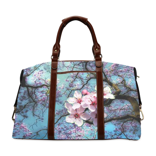 Cherry Blossoms Classic Travel Bag (Model 1643) Remake