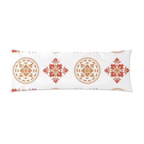 portuguese ornament   azulejos Custom Zippered Pillow Case 21"x60"(Two Sides)