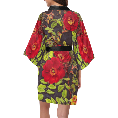 flowers #flowers #pattern #flora Kimono Robe