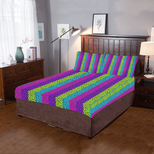 Rainbow paws 3-Piece Bedding Set