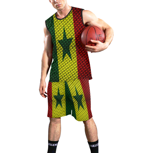 SENEGAL All Over Print Basketball Uniform