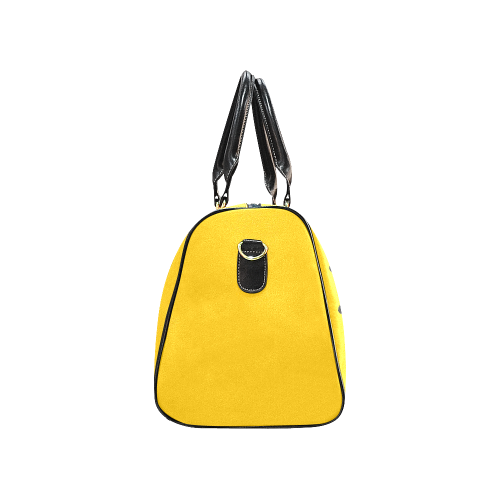 Busa Yellow New Waterproof Travel Bag/Large (Model 1639)