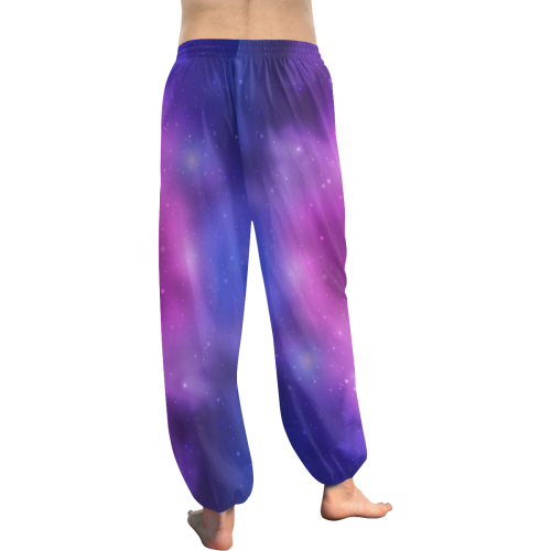 Space Blur Women's All Over Print Harem Pants (Model L18)