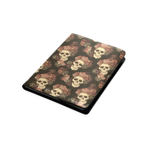 Skull and Rose Pattern Custom NoteBook B5