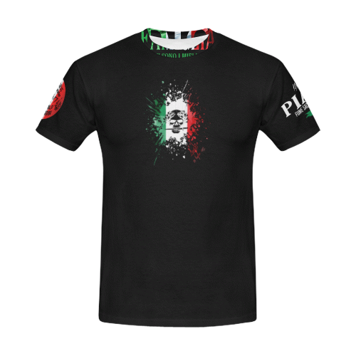 Sempre presenti, by Ivan Venerucci Italian Style All Over Print T-Shirt for Men (USA Size) (Model T40)