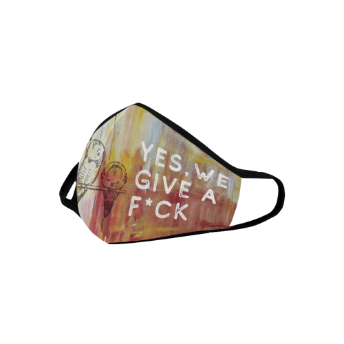 Yes-we-Give-a-fCk_rust Mouth Mask