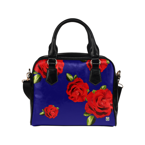 Fairlings Delight's Floral Luxury Collection- Red Rose Shoulder Handbag 53086h12 Shoulder Handbag (Model 1634)