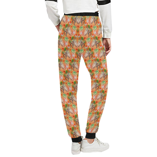 Horse Popart by Nico Bielow Unisex All Over Print Sweatpants (Model L11)