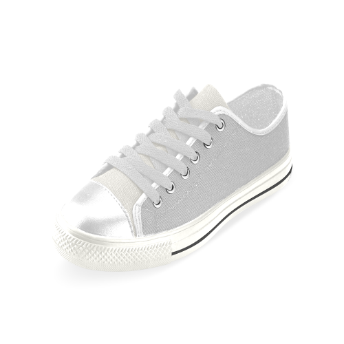color light grey Men's Classic Canvas Shoes (Model 018)
