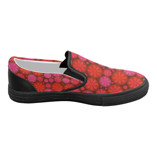 zappwaits 07 - Good afternoon! Women's Slip-on Canvas Shoes (Model 019)