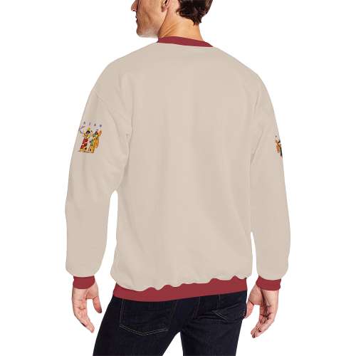 Assyrian Anunnaki All Over Print Crewneck Sweatshirt for Men/Large (Model H18)