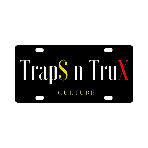 Trap$ n TruX Culture™ no.1 License Plate Classic License Plate