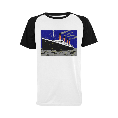 TITANIC- Men's Raglan T-shirt (USA Size) (Model T11)