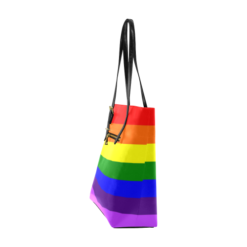 Rainbow Flag (Gay Pride - LGBTQIA+) Euramerican Tote Bag/Small (Model 1655)