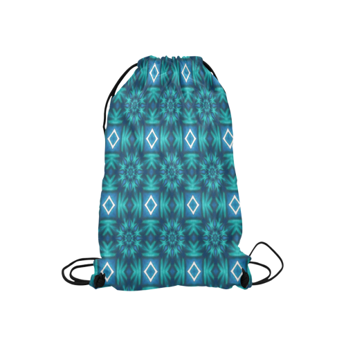 pattern 300 Small Drawstring Bag Model 1604 (Twin Sides) 11"(W) * 17.7"(H)