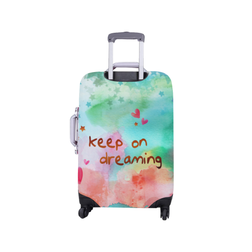 KEEP ON DREAMING - rainbow Luggage Cover/Small 18"-21"