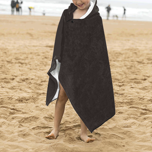 color licorice Kids' Hooded Bath Towels
