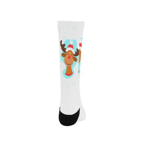 Funny Christmas Reindeer Trouser Socks (For Men)