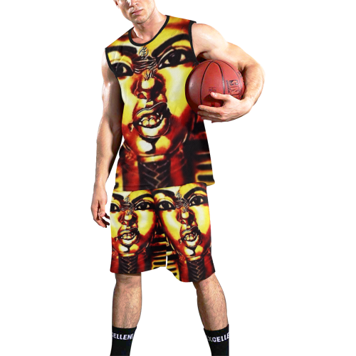 THUG PHAROAH All Over Print Basketball Uniform