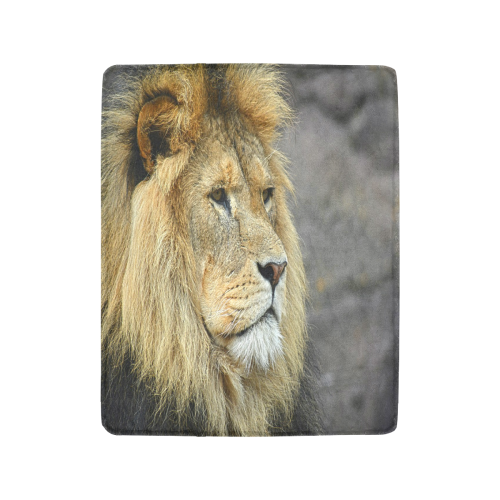 Majestic Lion Ultra-Soft Micro Fleece Blanket 40"x50"