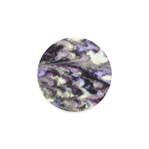 Purple marble Round Coaster