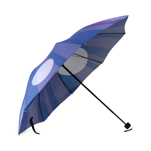 Monster Eye Ball Blacklight Foldable Umbrella (Model U01)
