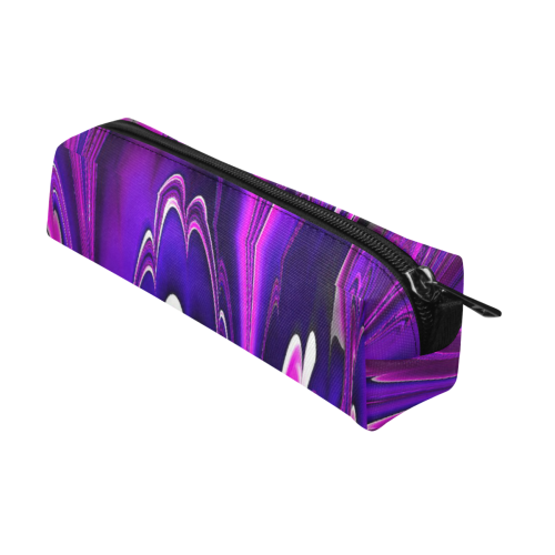 marbled fractal 417 B by JamColors Pencil Pouch/Small (Model 1681)