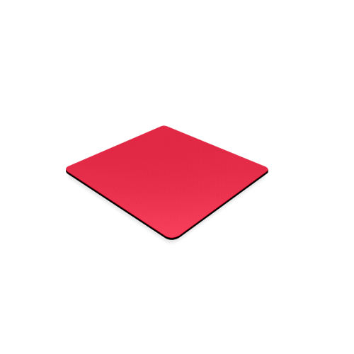 color Spanish red Square Coaster