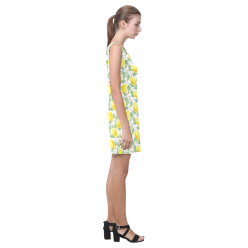 Lemons And Butterfly Medea Vest Dress (Model D06)
